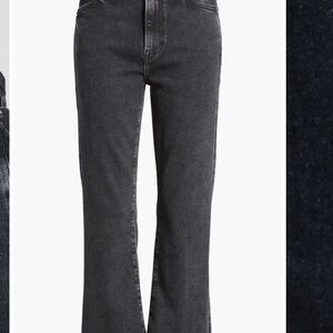 Frame Le Crop Mini Boot Fray Bottom Jeans